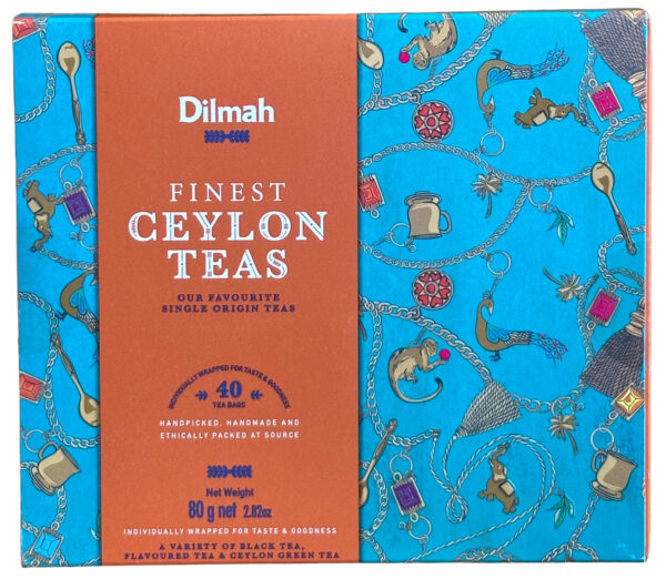 Čajni darilni set DILMAH Finest Ceylon Tea