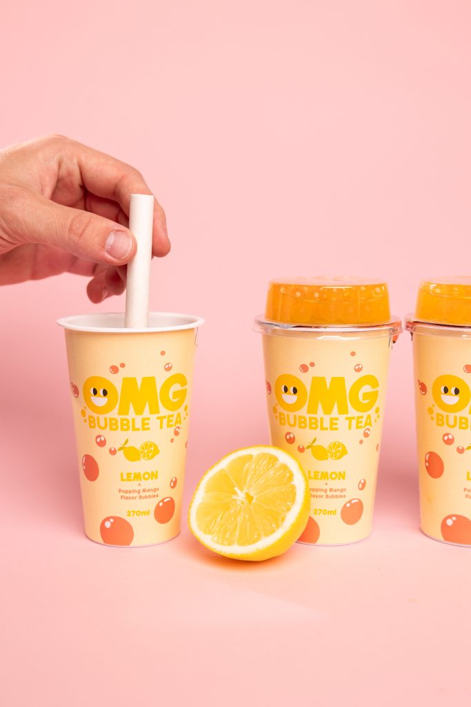 OMG Bubble tea Limona / boba Mango