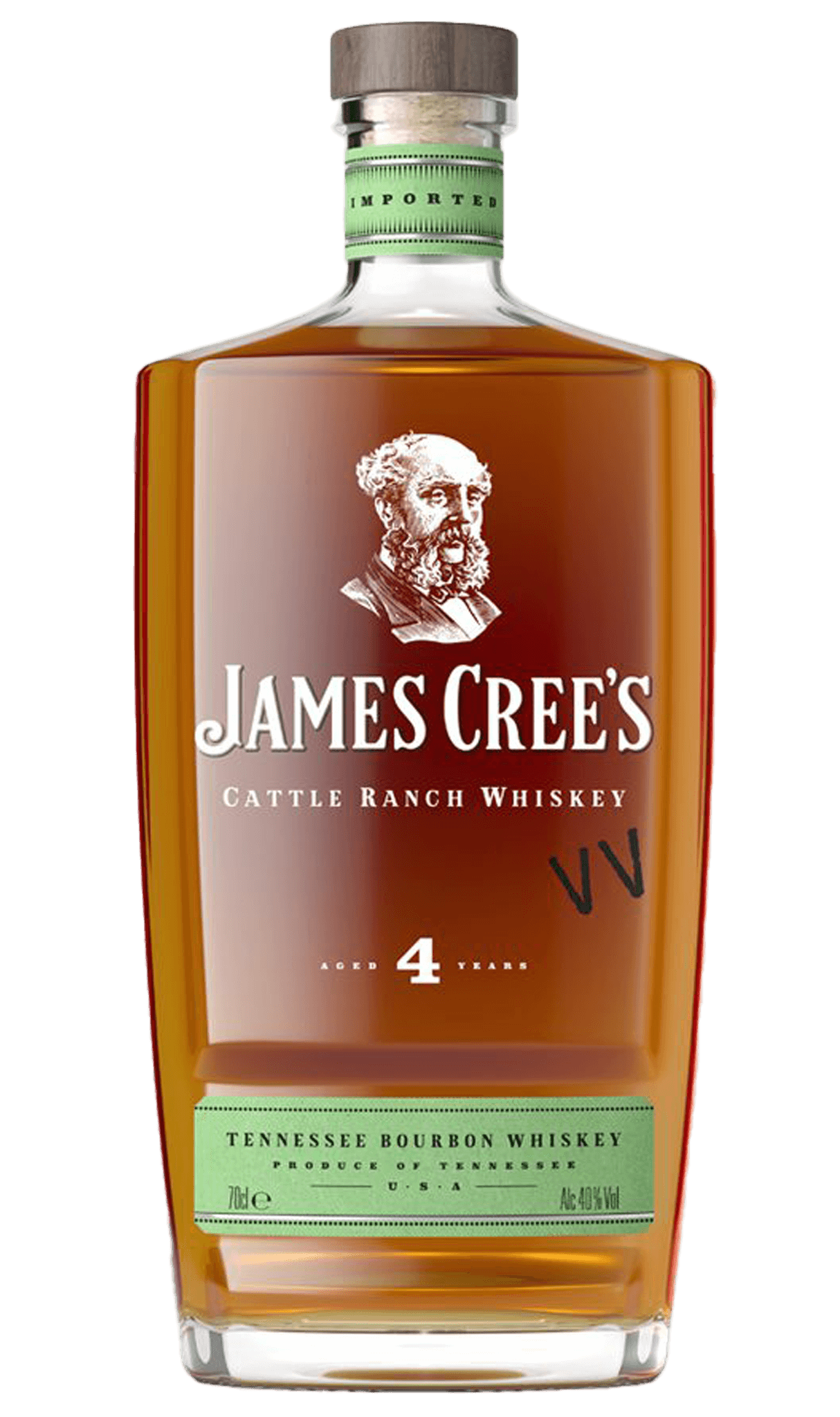 JAMES CREE S Tennessee Bourbon Whiskey 4Y Bar Media