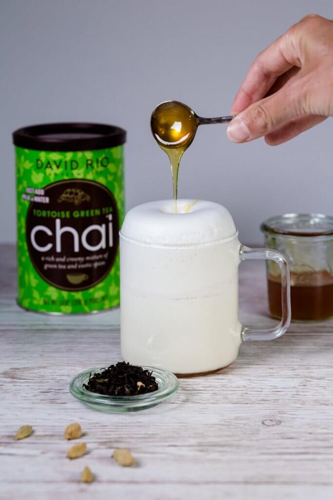 David Rio Tortoise Green Tea Chai Latte