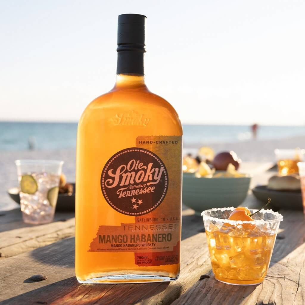 OLE SMOKY DISTILLERY Mango Habanero Whiskey